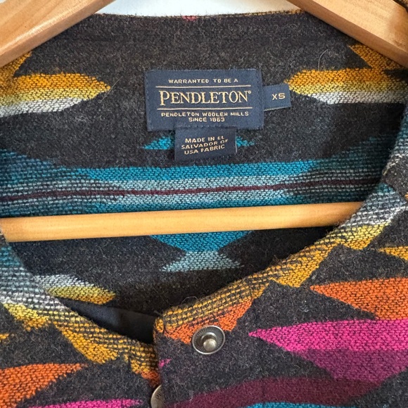 Pendleton Multicolor Wool Jacket - Picture 3 of 4